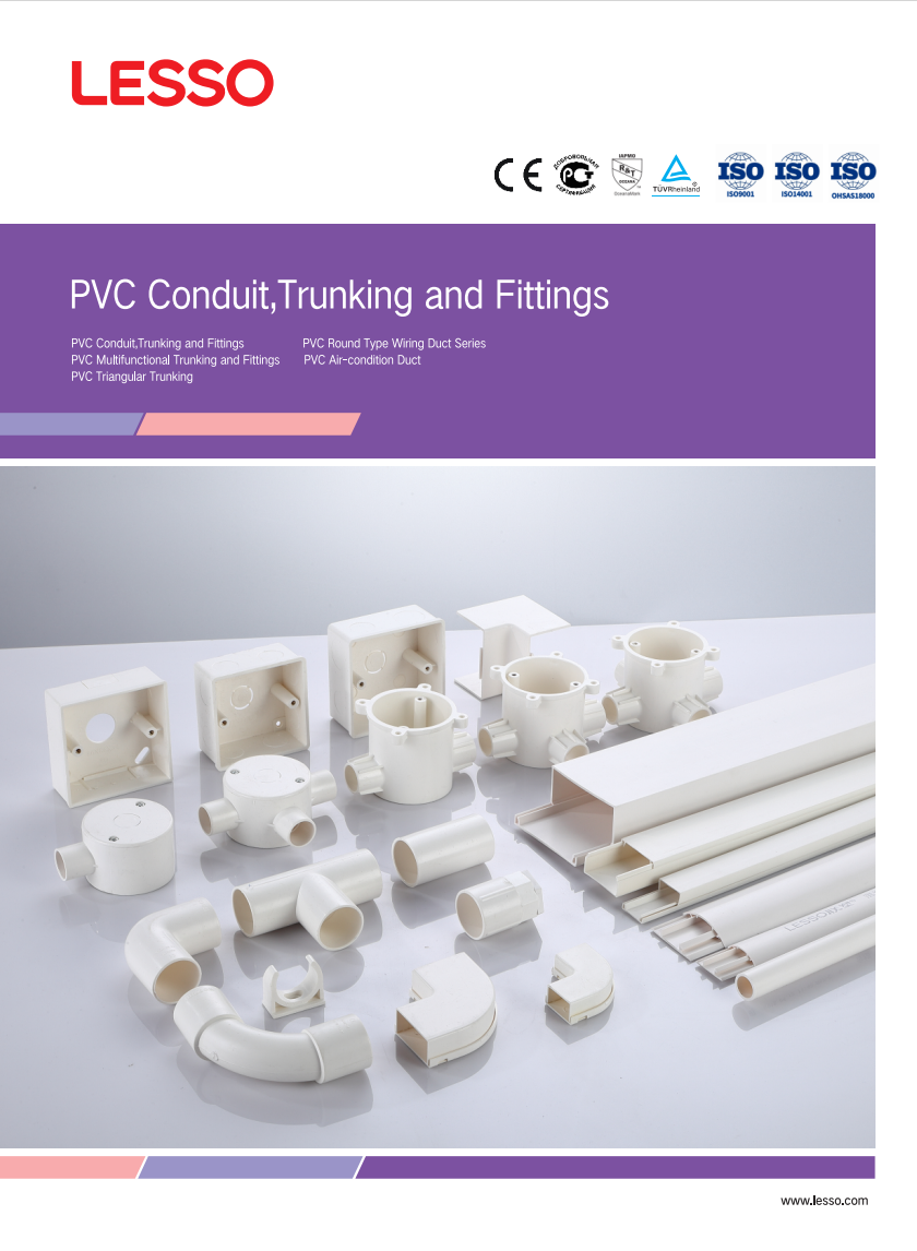 PVC Conduit, Trunking and Fittings