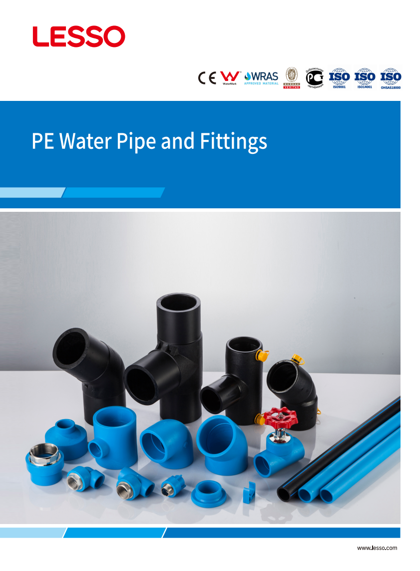 PE Water Pipe and Fittings